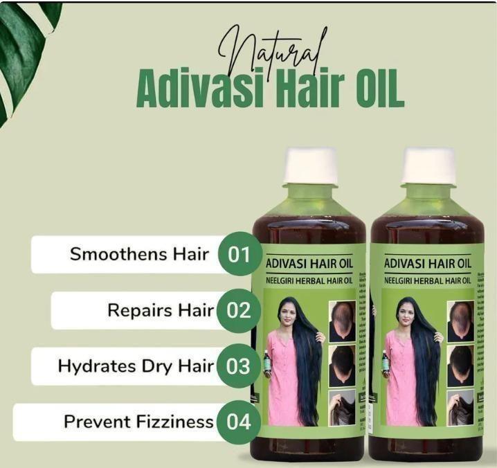 Adivasi Jeeva Sanjivani Herbal Hair Oil 125ml (Pack of 2)